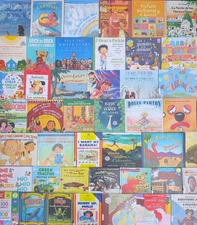 RANDOM MIX Lot of 10 BILINGUAL Spanish AND English Children's Picture Books