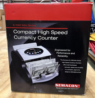 #ad Money Counter Semacon Compact High Speed Currency Counter $150.00