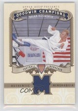 2012 Upper Deck Goodwin Champions Authentic Memorabilia Brian Bosworth #M-BB 0p5