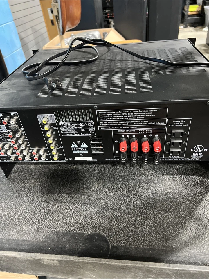 DENON AVR-589 AV receiver, 5.1 Surround - Image 3 of 4