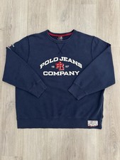 vintage Y2K Polo Jeans Co Ralph Lauren Sweatshirt XL Embroideded Crewneck