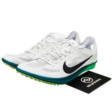 Nike ZoomX Dragonfly 2  Track Spikes White Bright Spruce FD8413-102 Men's Size