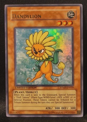 Yugioh Dandylion JUMP-EN029 [EX] Ultra Rare Jump Promo