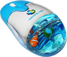 Frutiger Aero Aqua Mouse - Clear Blue USB-C R...