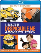 Illumination's Despicable Me 4-Movie Collection - Blu-ray + Digital Blu-ray