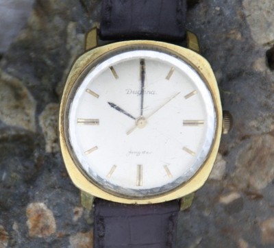 Alte Herren Armbanduhr DUGENA Jongster 