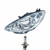 Halogen Scheinwerfer Frontscheinwerfer Links H4 FüR Peugeot 107 Inklusive Lampen
