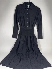 Future Collective Women's Long Sleeve Black Dress Size XXS