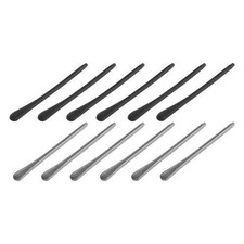 BLUECELL 6pairs Silicone Eyeglass End Tips Ear Sock Pieces Tube Replacement...