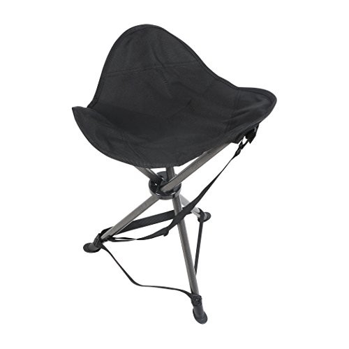 Compact Folding Tripod Stool, Portable Tripod Chair 3 Legs for Camping - Picture 5 of 8