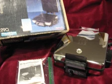 Vintage Toastmaster Pizzelle International Desert and Waffle Baker Model 290 Gd