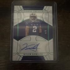 Kyler Gordon 2022 National Treasures /5!!!