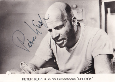 Peter Kuiper in ''Derrick''  - original signiert
