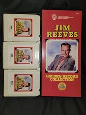Jim Reeves Golden Record Collection 8 Track Tapes Golden Treasury Vintage