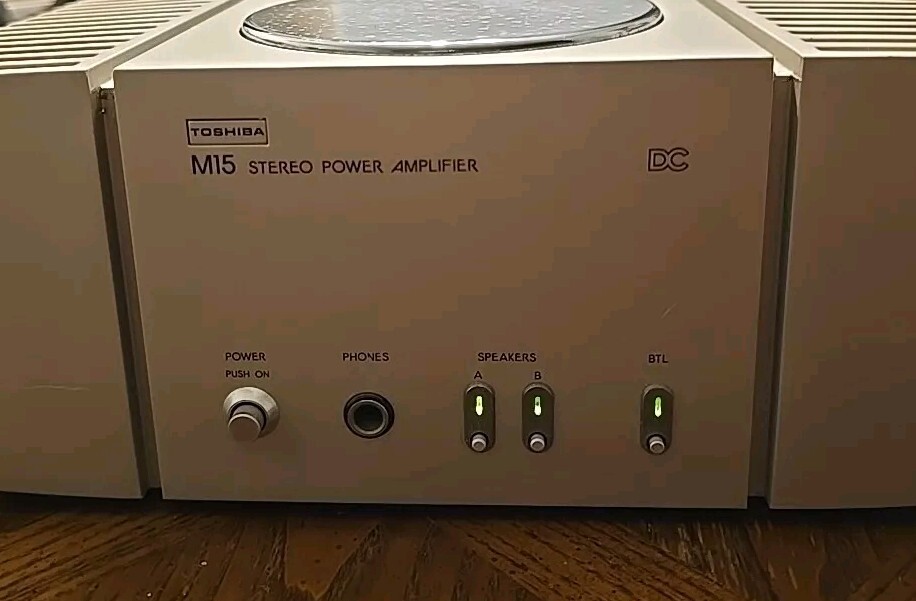 b◇ Aurex POWER AMPLIFIER SC-M15 オーレックス パワーアンプ 通電OK
