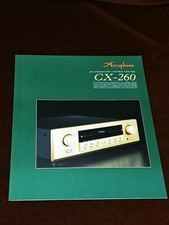 Centro di controllo multicanale Accuphase CX-260 - Brochure originale