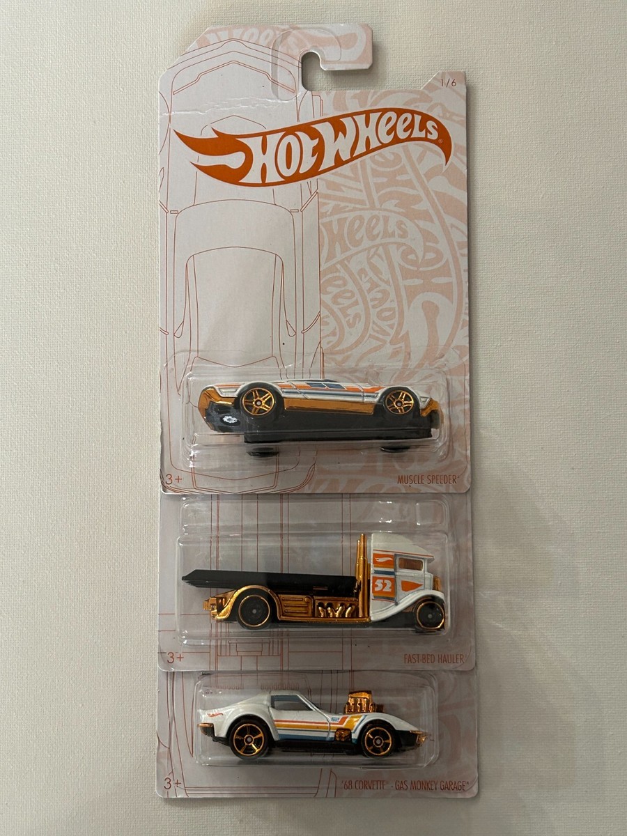 Hot Wheels 2020 52nd Anniversary Pearl & Chrome Series Lot of 3