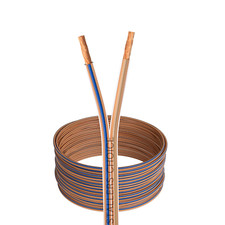 16 AWG 16/2 Transparent Audio Speaker Cable 100FT 250FT, Clear Sound Quality