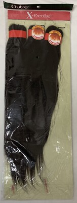 Outre X-Pression Ultra Braids 42 Inch Color 4 Black