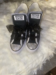 bling high top converse