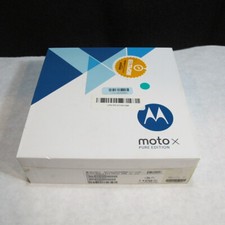 Moto X Pure White Bamboo BOX ONLY NO PHONE