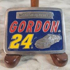 Nascar 24 Jeff Gordon Winston Cup Champion Vintage 1998 belt buckle Made In USA