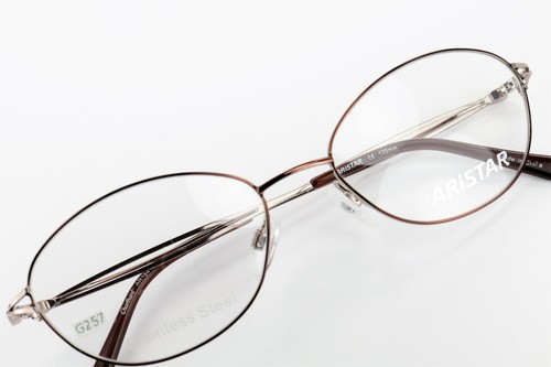 ARISTAR by Charmant AR18419 535 Brown 53-17-135 Eyeglass Frames with Case G257 - Picture 11 of 12