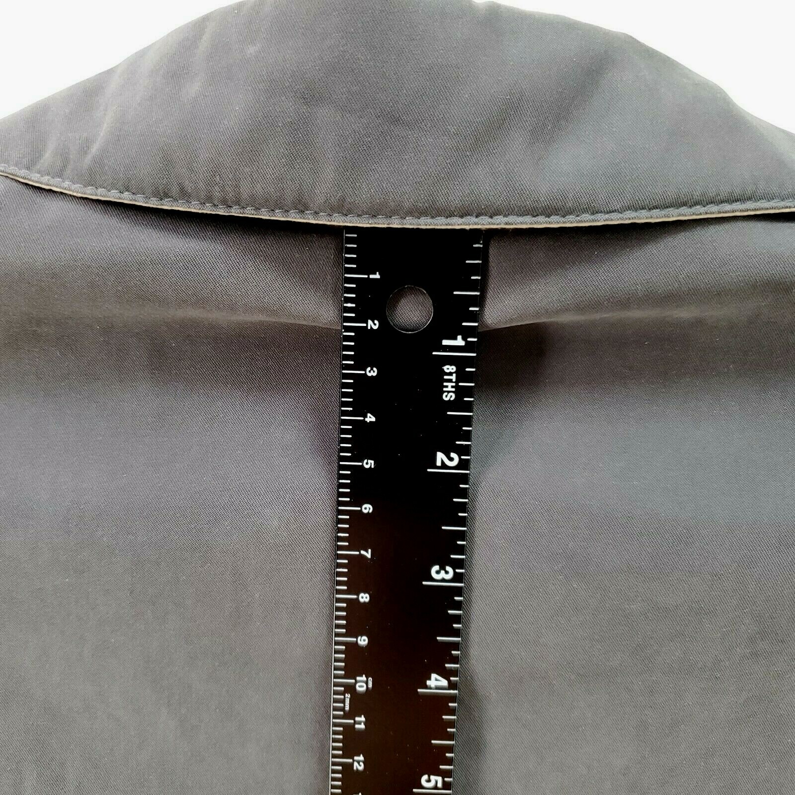 Weatherproof Men Size Large Gray Jacket Ribbed Tr… - image 8