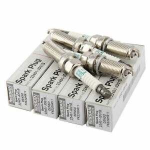 Set Of 4 FXE20HR11 Denso Iridium Spark Plug For Nissan Altima Sentra 22401-JD01B
