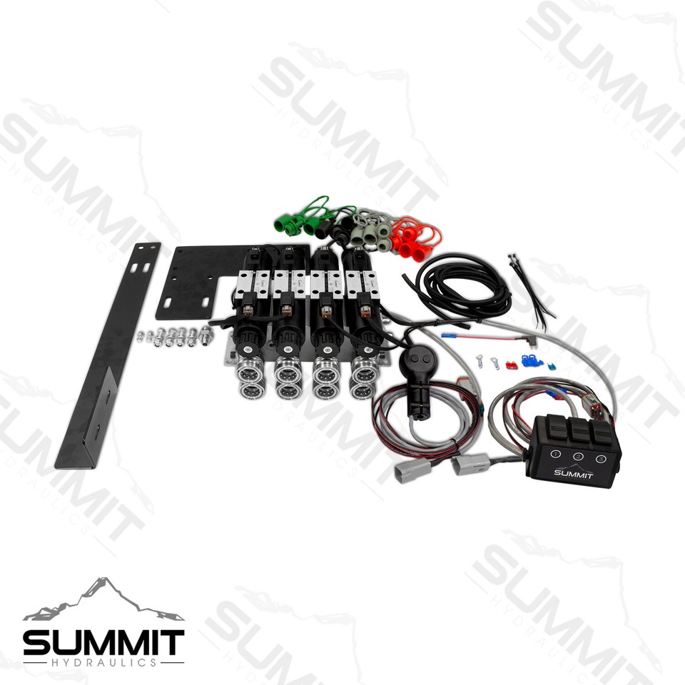 Electric Rear Remote Valve Kit for Compact Tractors (Four Spool) | eBay