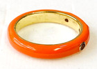 HSN Rarities Gold-Plated Sterling Madeira Citrine & Enamel Band Ring Size 6 — photo 6