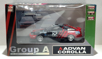 DISM 1/24 グループA アドバン カローラ AE86 DISM 1/24 カローラ