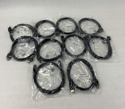 Lot of 10 HDMI Cords Unbranded Assortment 3'-6' New