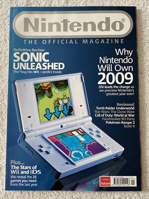 Issue 38 The Official Nintendo Magazine January 2009 Why Nintendo Will Own 2009