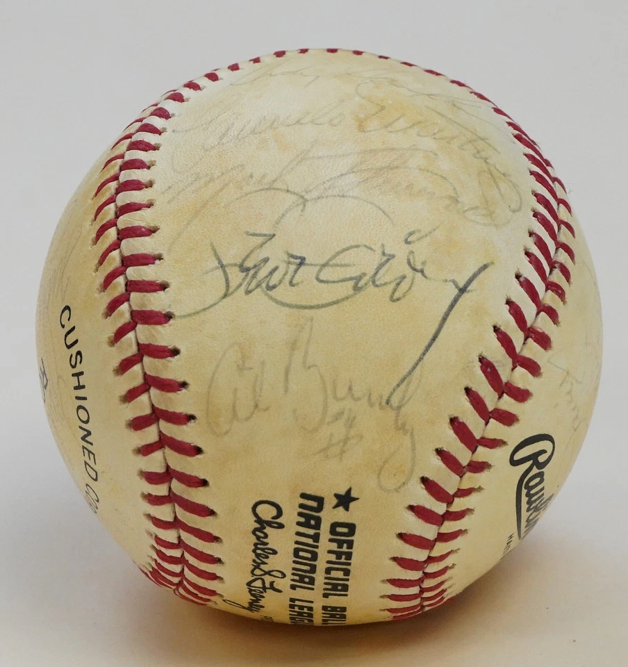 1985 Padres Team Signed Baseball PSA/DNA COA w Tony Gwynn Eric Show Steve Garvey - Image 4 of 4