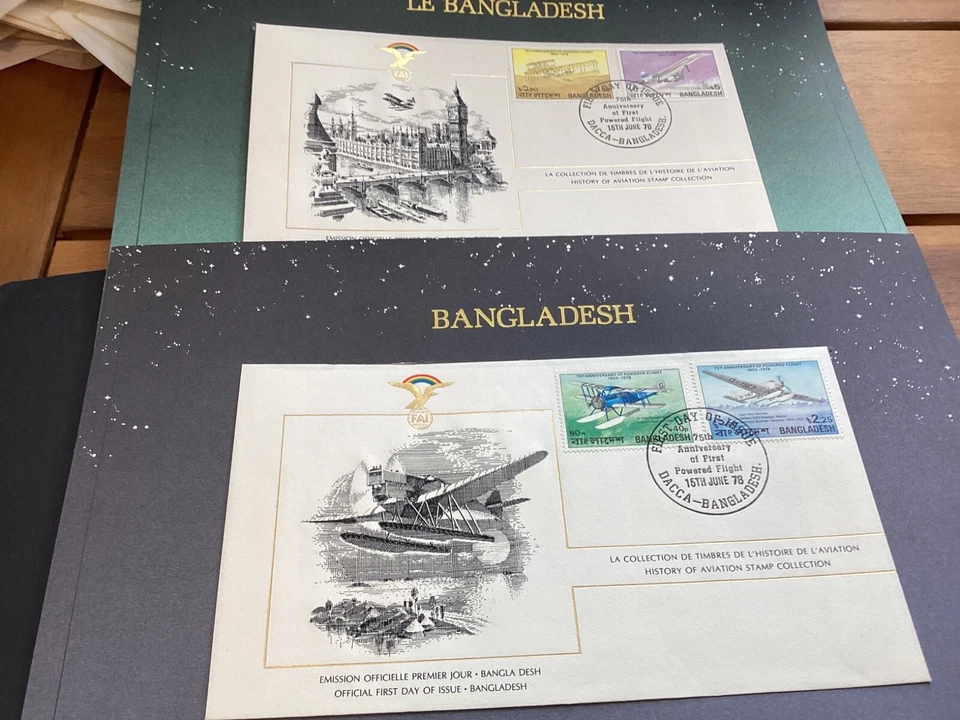 ICOLLECTZONE Topical Collection Worldwide Flight Covers-some better (COL303) - Image 2 of 4