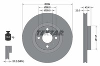 Fiat P. Stilo/Doblo 05-/BRAVO 06-/MAREA/LYBRA 284MM Bremsscheibe