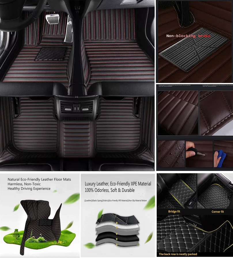 Alfombrillas Coche Personalizadas Aptas para Alfa Romeo Todos los Modelos Alfombras Piel Impermeables Foto 4 de 4