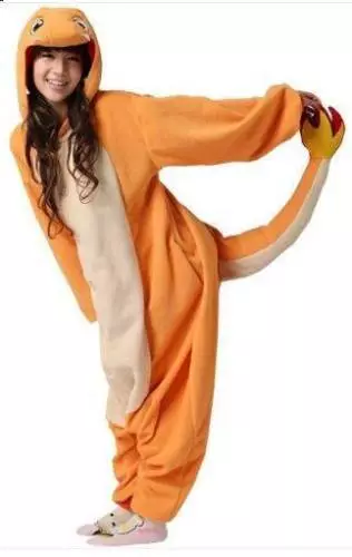 Mens Ladies Fleece Pyjama Pajamas Kigurumi Onsies Adults Animal Costume UK - Picture 42 of 68
