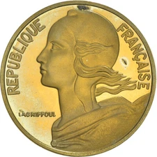 [#183693] Coin, France, Marianne, 10 Centimes, 2000, Paris, Proof, MS(65-70)