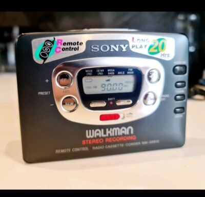 SONY WALKMAN PROFESSIONAL カセットプレーヤー Vintage Sony Walkman wm-GX612 Recording Walkman Radio Cassette