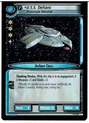 STAR TREK CCG 2E PREMIERE RARE KARTE USA Enterprise-E 1R392 ex