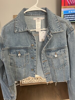 adika women's clothing, Cropped Denim Jacket ￼