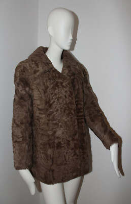 Wick Landau Pfalz Damen Pelzmantel Persianer Karakul 38/40