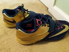 NIKE KEVIN DURANT KD VII 7 PREMIUM OLYMPIC GOLD MEDAL NAVY BLUE 706858-476 16