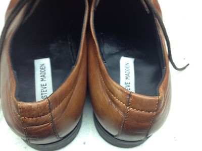 STEVE MADDEN JONAH BROWN LEATHER LACE UP OXFORD STAURDAY  display picture 1