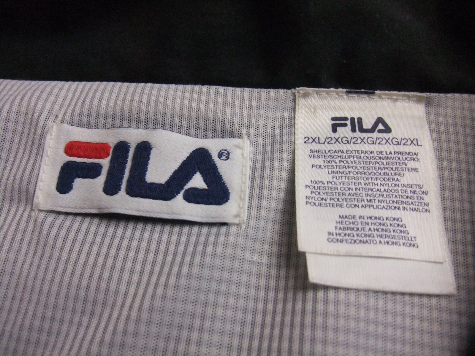 Giacca leggera uomo Fila vintage taglia 2XL