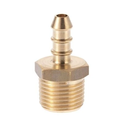 TEZLA British Made 1/2" BSPT MALE FITTING TO LPG FULHAM NOZZLE TO 8mm I/D HOSE (30)