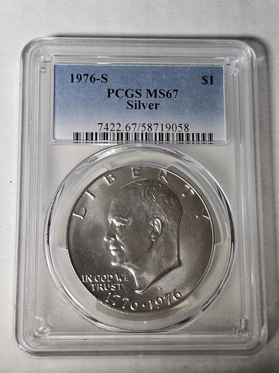 MS 67 Graded Eisenhower Dollars (1971-1978) for sale | eBay
