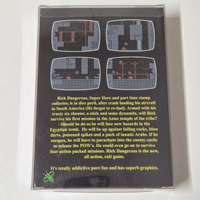 Rick Dangerous Original Atari Jaguar Clear Edition Console Game Protective Case